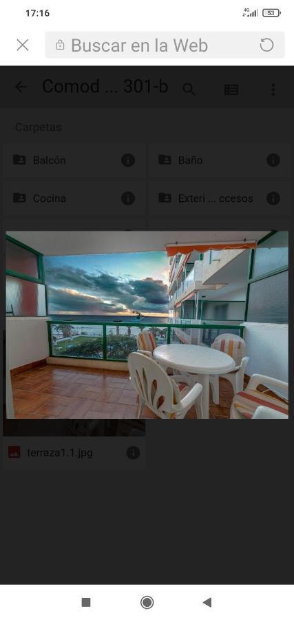 Comodoro Magnifico Apartamento En La Playa Los Cristianos  Exteriör bild